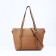 Zipper bag with lightning, the color is light brown