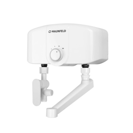 MAUNFELD MWH55IT, 5500 W, crane, 95 ° C, white