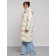 Coat insulated winter female, size 46, color light-beige