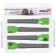 A set of Velios (-45) winter tents, gray/green color, 4 pcs.