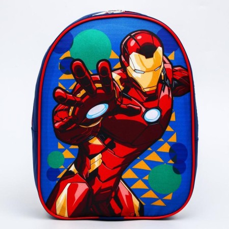 Baby backpack, lightning department, 21 cm x 9 cm x 26 cm "Iron Man", Avengers-1