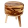 Interior table "Indonesian style" 46x40 cm, tick tree