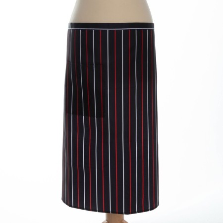 Apron Ethel "strip" 70 x66 cm, 100% p/e-3