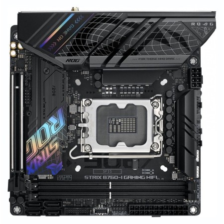 The ASUS ROG Strix B760-i Gaming WiFi SOC-1700 Intel B760 2XDDR5 Mini -itx AC 107040
