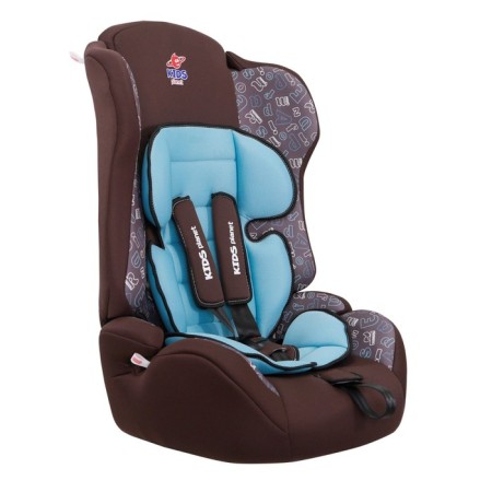 Car Seat Kids Planet Sputnik, group I/II/III, letters, chocolate