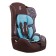 Car Seat Kids Planet Sputnik, group I/II/III, letters, chocolate