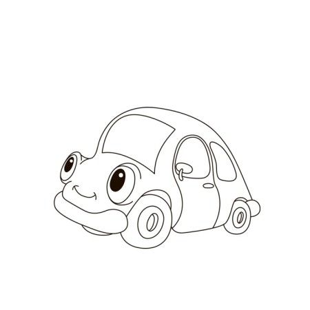 Transport. Coloring for kids-2