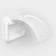 Toilet paper holder, white color