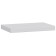 Wall -mounted shelf "FOROA 1.4", 400 × 250 × 37 mm, vestiburates, white color
