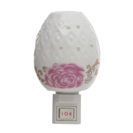 Lamp "Red Rose" 1x7W E11 White 6x7x12cm-8