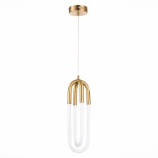STL LUCE Sus. SL1579.303.02. Mofisto. 2x14 W, LED, 3000K, 2380 LM, 14x14x46 cm, brass color