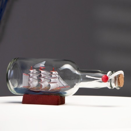 Souvenir ship in a bottle 22*8cm-1