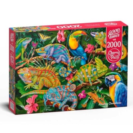 Puzzle "Amazing Chameleons", 2000 elements
