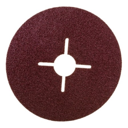 Circle of fibrous grinding bison 35585-115-060, for Ushm, P60, 115 x 22 mm, 5 pcs.-1