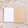 A postcard with a wooden element "Happy Birthday!" Handmade, gift, flags, 14.7x10.5