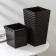 Kashpo for flowers with an insert "Ratang", insert 1.5 l, brown color