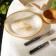 New Year's plate SL Home "Happy New Year", d = 23.3 cm, ceramics, white color