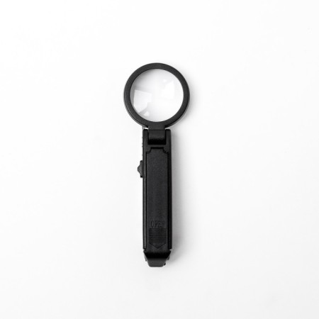 Lupa with tweezers, lens 25mm, backlight-2