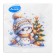 New Year's napkins Paper Lilia "Nyashka", 2 layers, 33x33 cm, 20 pcs