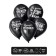 Shar Latex 12 "Offective", 50 pcs., Black