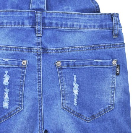 Semicunner jeans for girls, height 164 cm, blue color-4