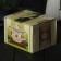 Keramic teapot “Vignettes”, 350 ml, metal sieve, green color