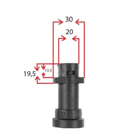 Spray for high -pressure washing, 56.5 cm-1