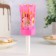 Candle for cake musical "Flower", pink, 15 × 5 cm