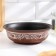 Deep plate 0.7 l, 6x18x18 cm, Angob