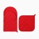 New Year. Set of kitchen Ethel "Happy Together" mittens 15x28cm, severity 19x19cm, 100%HL