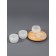Storage jar, 20 ml, packing - 3 pcs, white color