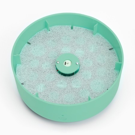Electronic ashtray with air purifier, timer, 5 aromatables 13.2 x 7.5 cm, 2 aa-5