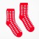 Nosets children's terry, red/white color, size 14