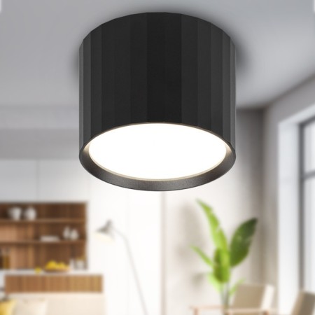 OL39 BK 1x15W lamp GX53 IP20 Black 8.2x8.2x6 cm