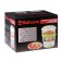 Sakura SA-7213GR double double, 500 watts, 5 l, 2 tiers, white-green
