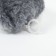 Vibrating toy, 5 cm, gray-white