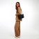 Women's bag Textura, messenger, small size, black color