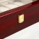 Casket Wood for the clock 12 "Red-brown" varnish 8.3x31x20 cm