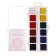 Watercolor 12 colors gamma, honey, without brush, plastic packaging, euro suspension