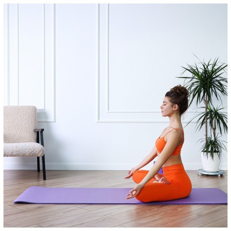 Sangh yoga rug, 183 × 61 × 1 cm, purple color-3