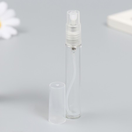 Spray bottle with a spray spray "Transparent" 8 ml set of 4 pcs 1.2x1.2x9 cm-2