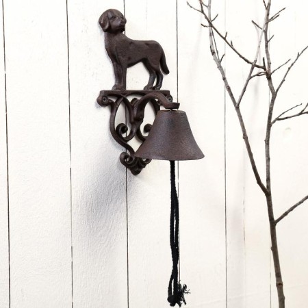 Souvenir metal bell "Dog" 24x10x13.5 cm-1