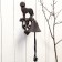 Souvenir metal bell "Dog" 24x10x13.5 cm