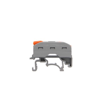 Terminal of QMS 222-423D passing 3-pole, with a mount on a DIN-rack (0.08-4 mm²) gray (50 pcs./Union)-4