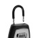 Key with the code lock of the tundra, with an arc, gray, 80x70x35 mm