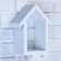 Klynoye-regiment house Malaya, 2 hooks, white, 23*17*10
