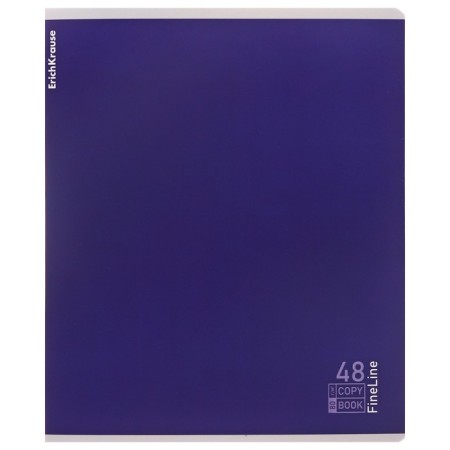 Notebook of 48 sheets in the Erichkrause "Fineline" line, covered cardboard, mix-3