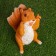 Garden figure "Surprised Squirrel" 22x13cm