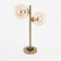 Lauren decorative lamp Citilux "Lauren" CL146823 15x52 cm, 2x40W, E14, brown color
