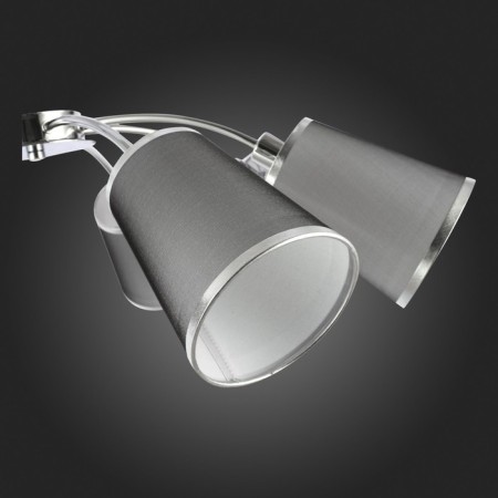 Ceiling EVOLUCE lamp. Sle103002-08. Maleonte. 8x40 watts, E14, 84x84x24 cm, chromium color-7